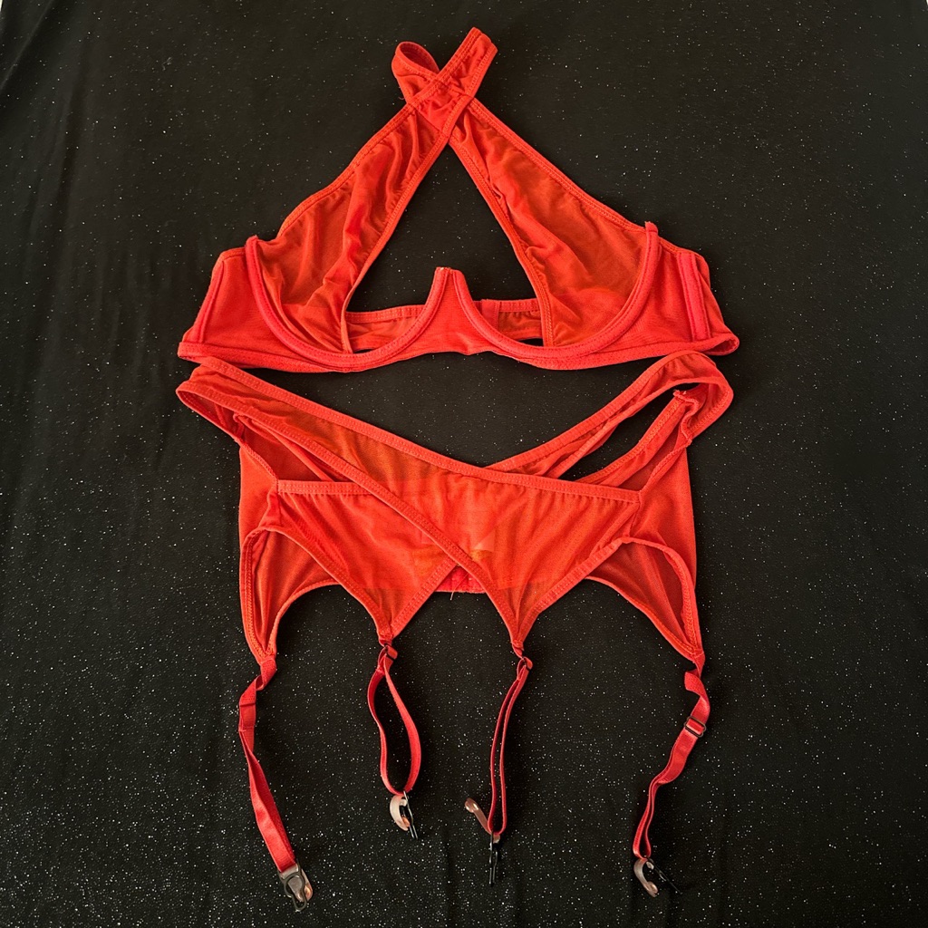 Brand New Red Lingerie